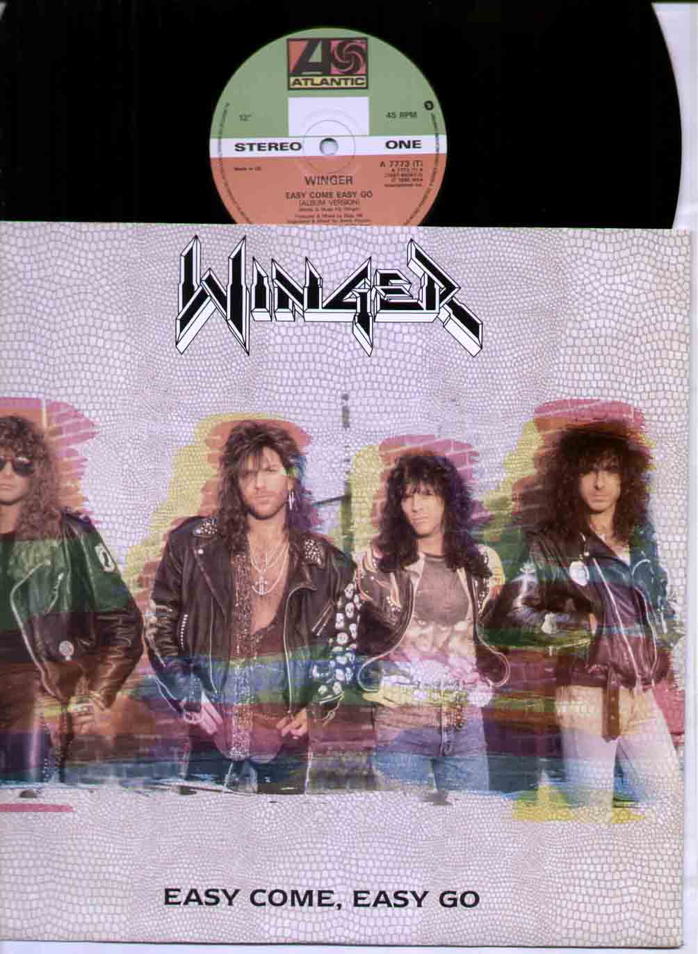 Winger Easy Come Easy Go Records, LPs, Vinyl and CDs MusicStack