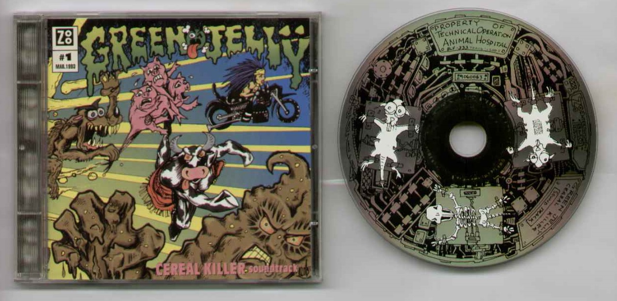 Cereal Killer Soundtrack by Green Jell Album, Comedy